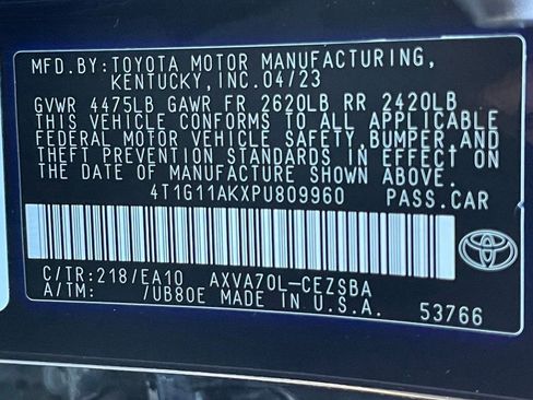 Used 2023 Toyota Camry SE FWD image 33