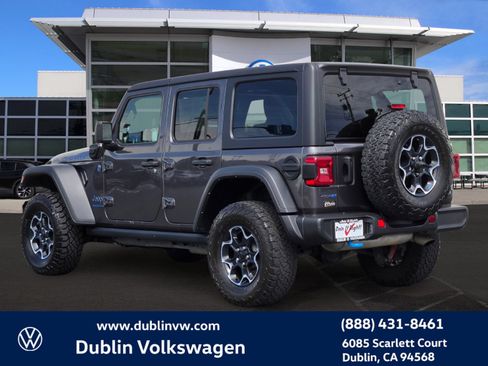 Used 2023 Jeep Wrangler Unlimited Rubicon 4xe w/ Cold Weather Group AWD/4WD image 6