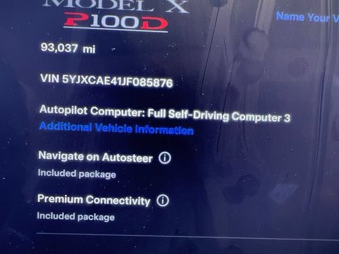 Used 2018 Tesla Model X P100D AWD/4WD image 11