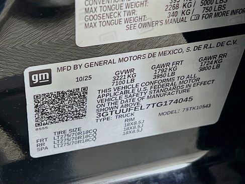 Certified 2026 GMC Sierra 1500 AT4X image 29