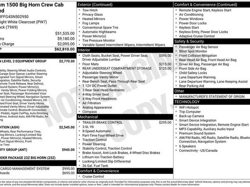 Used 2025 RAM 1500 Big Horn AWD/4WD image 23