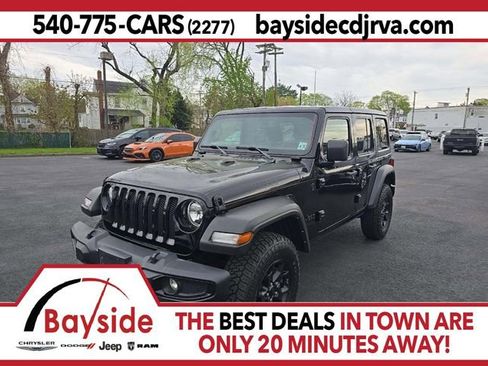 Used 2022 Jeep Wrangler Unlimited Sport image 1