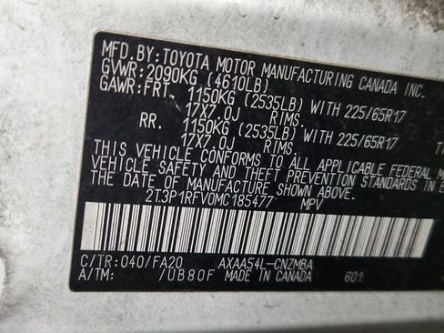 Used 2021 Toyota RAV4 XLE w/ Convenience Package image 6