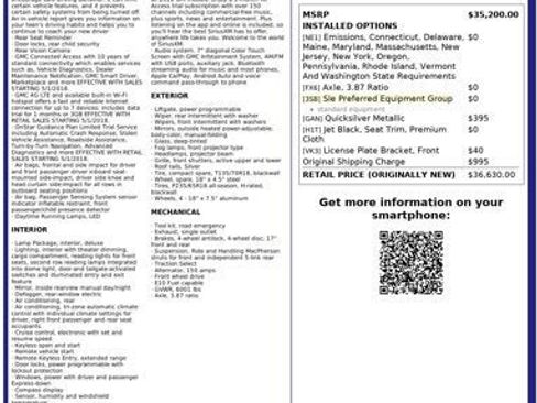 Used 2018 GMC Acadia SLE image 58