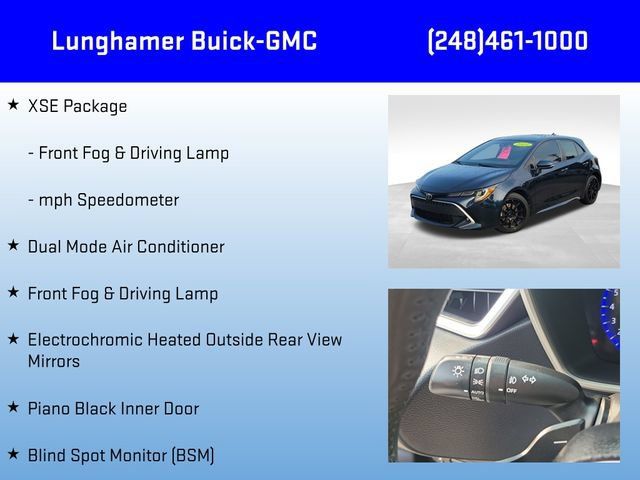Used 2021 Toyota Corolla XSE FWD image 12