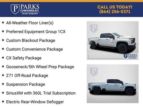 New 2026 Chevrolet Silverado 2500 Custom w/ Custom Convenience Package AWD/4WD image 4
