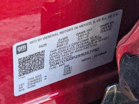 New 2025 Chevrolet Equinox EV RS image 16