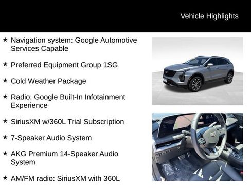 Certified 2025 Cadillac XT4 Sport AWD/4WD image 7