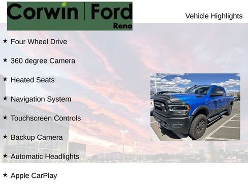 Used 2020 RAM 2500 Power Wagon AWD/4WD image 8