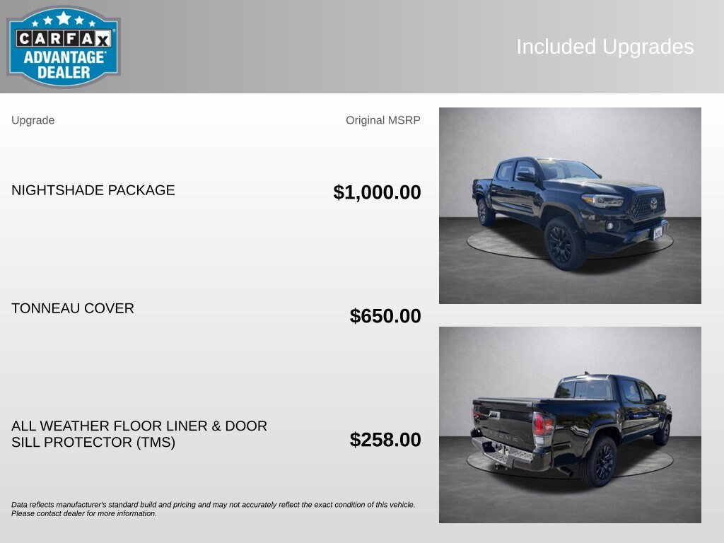 Used 2023 Toyota Tacoma Limited w/ Nightshade Package AWD/4WD image 5