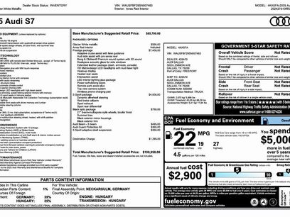 Used 2025 Audi S7 Prestige w/ Prestige Package