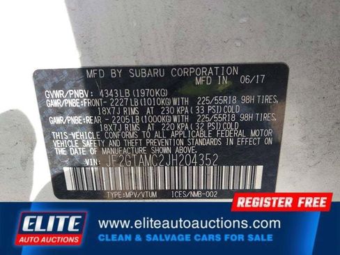 Used 2018 Subaru Crosstrek 2.0i Limited image 17