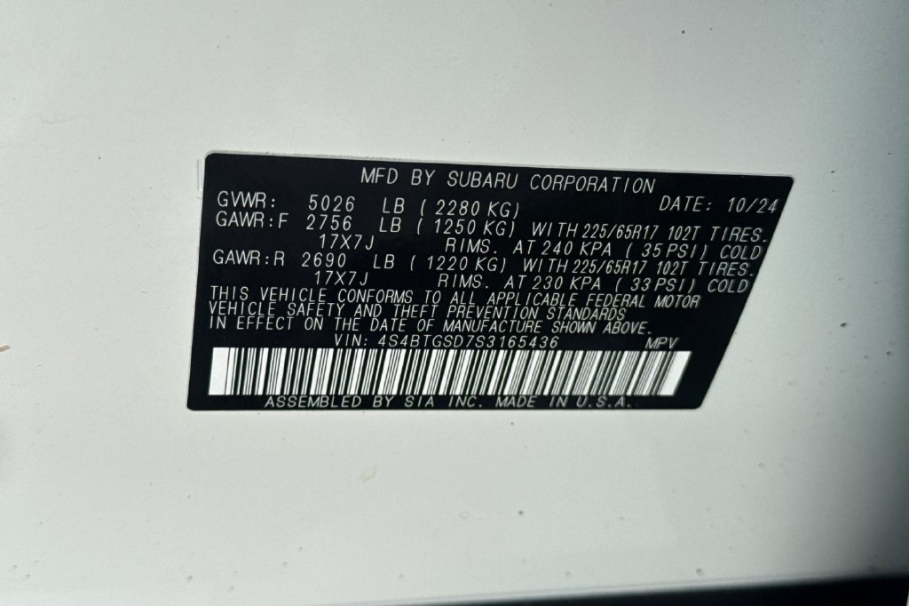 Used 2025 Subaru Outback Wilderness AWD/4WD image 28