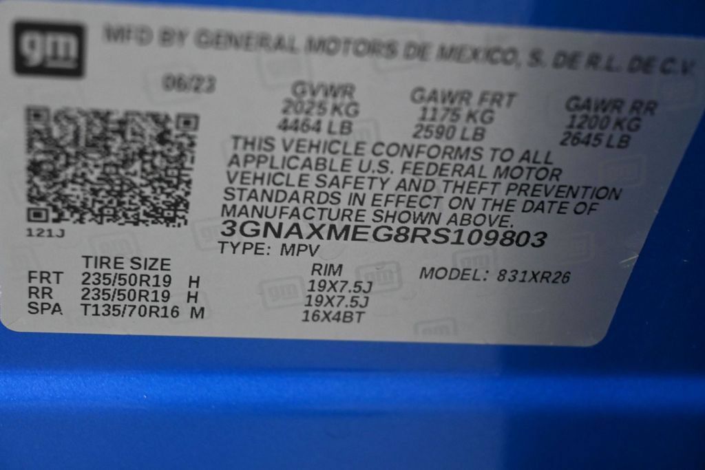 Used 2024 Chevrolet Equinox RS w/ RS Leather Package FWD image 18
