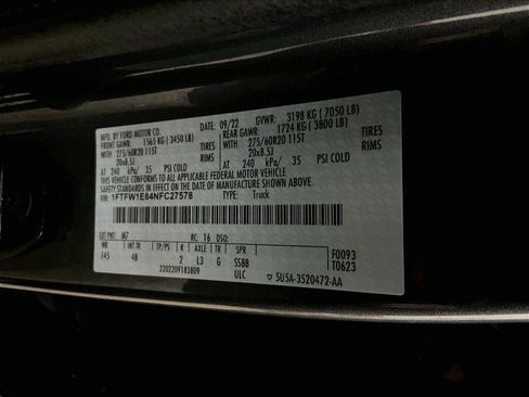 Used 2022 Ford F150 XLT w/ Equipment Group 302A High image 33