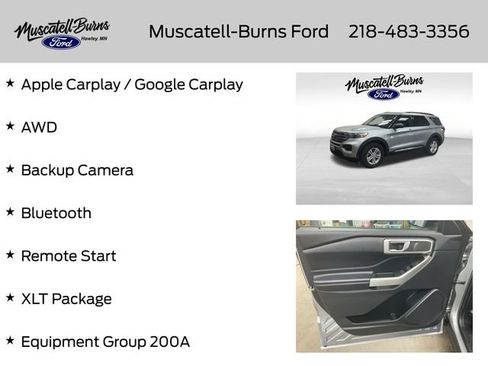 Used 2022 Ford Explorer XLT image 7