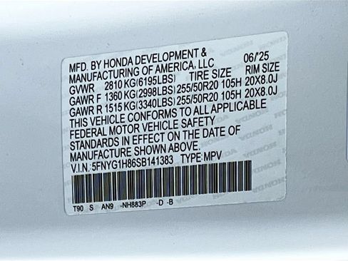 Used 2025 Honda Pilot Elite image 34