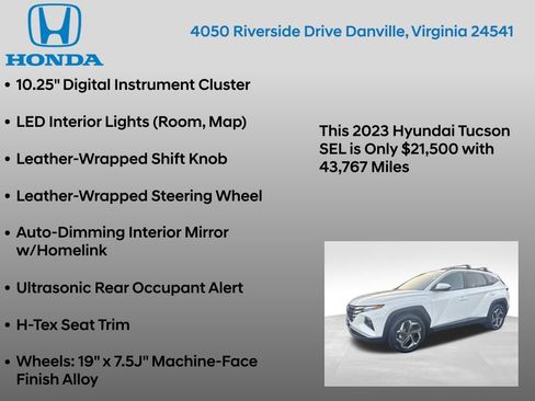 Used 2023 Hyundai Tucson SEL w/ Convenience Package image 17