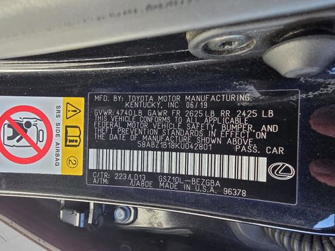 Used 2019 Lexus ES 350 ES 350 image 30