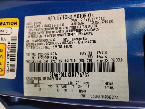 Used 2020 Ford Fusion SE image 33