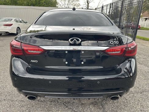 Used 2021 INFINITI Q50 Luxe w/ Seat & Sound Package AWD/4WD image 6