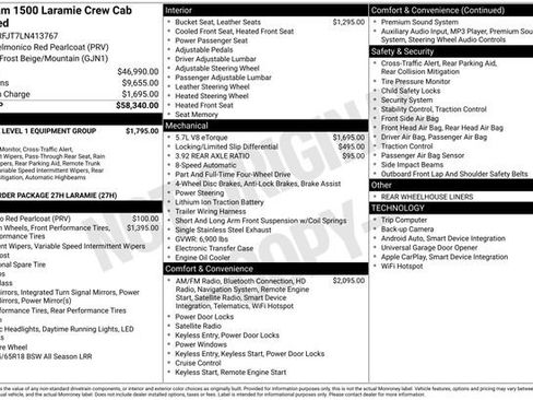 Used 2020 RAM 1500 Laramie image 7