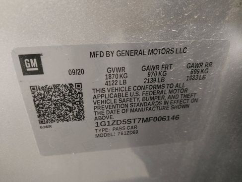 Used 2021 Chevrolet Malibu LT FWD image 33