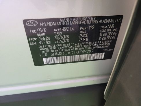 Used 2019 Hyundai Santa Fe SEL image 33