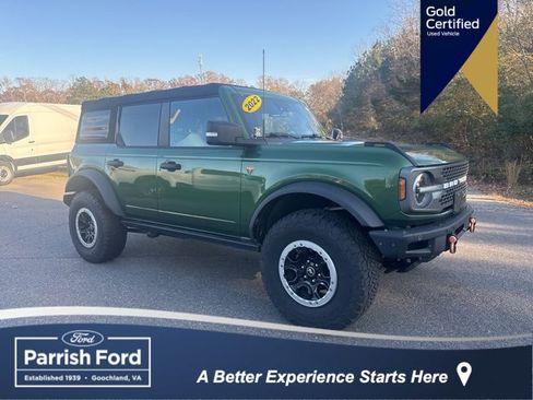 Certified 2022 Ford Bronco Badlands image 1