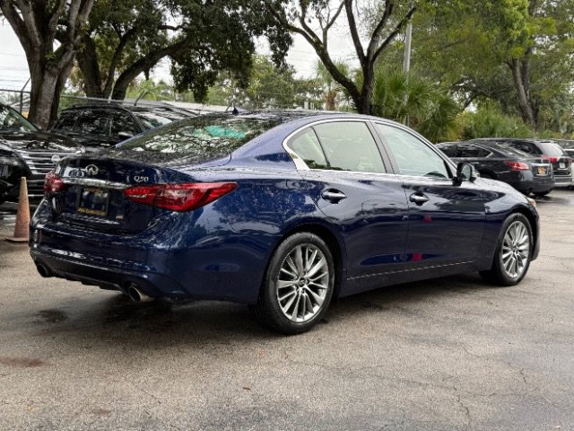 Used 2023 INFINITI Q50 Luxe w/ Cargo Package RWD image 5