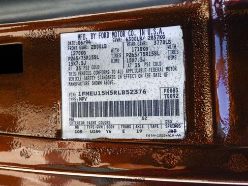 Used 1994 Ford Bronco Eddie Bauer image 71