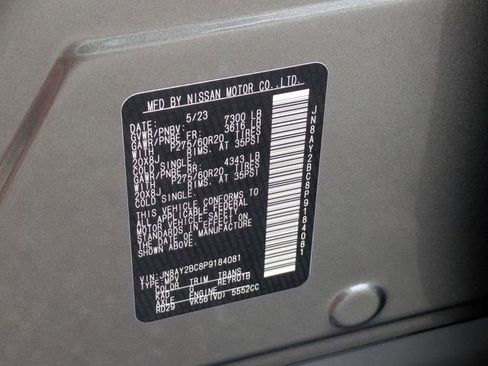 Used 2023 Nissan Armada SL w/ Cargo Package RWD image 25