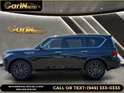Used 2021 INFINITI QX80 Premium Select w/ Cargo Package AWD/4WD image 54