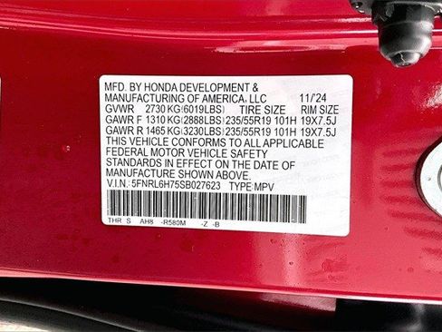 Certified 2025 Honda Odyssey Sport-L image 18