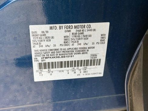 Used 2020 Ford Edge Titanium AWD/4WD image 31