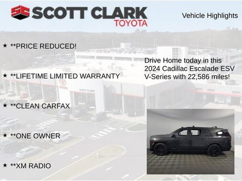 Used 2024 Cadillac Escalade ESV V image 7