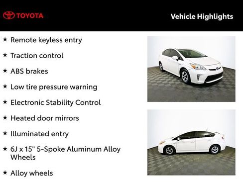 Used 2014 Toyota Prius Two image 30