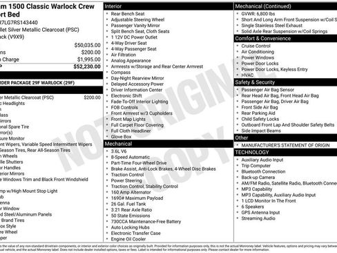 Used 2024 RAM 1500 Warlock AWD/4WD image 35