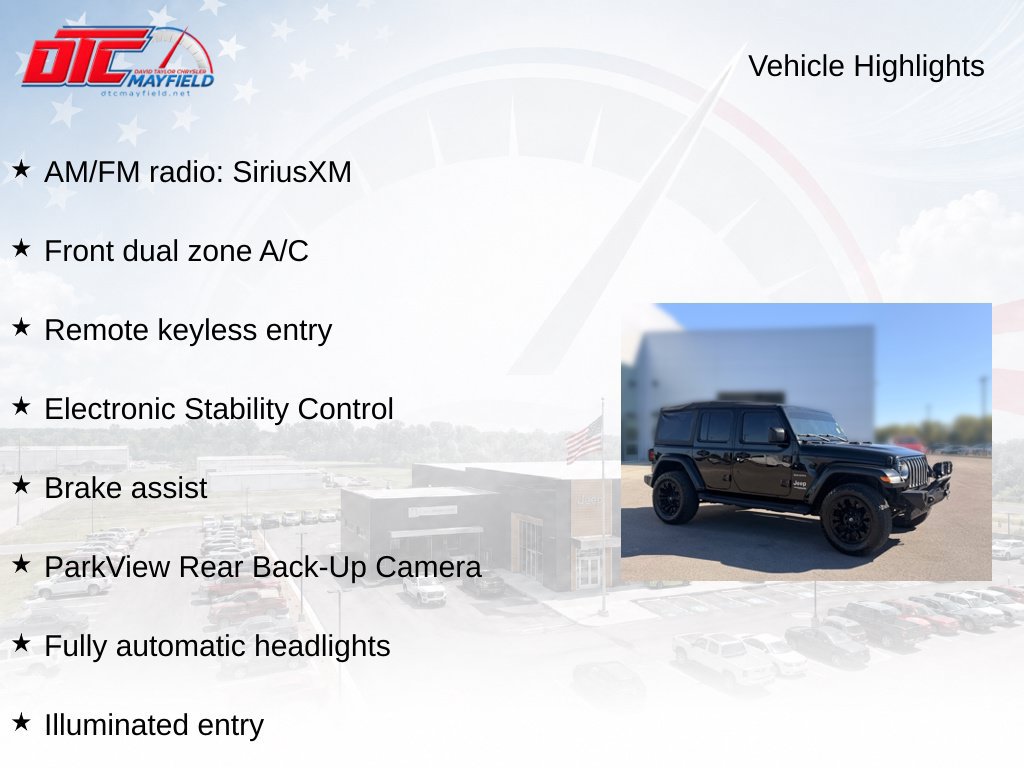 Used 2019 Jeep Wrangler Unlimited Sahara AWD/4WD image 6