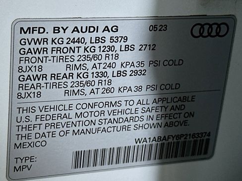 Used 2023 Audi Q5 2.0T Premium w/ Convenience Package AWD/4WD image 24