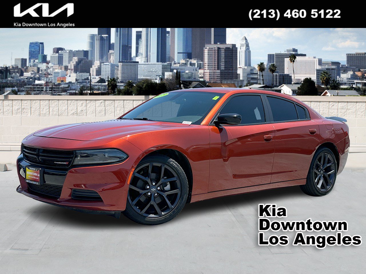 Used 2023 Dodge Charger SXT w/ Blacktop Package RWD image 1