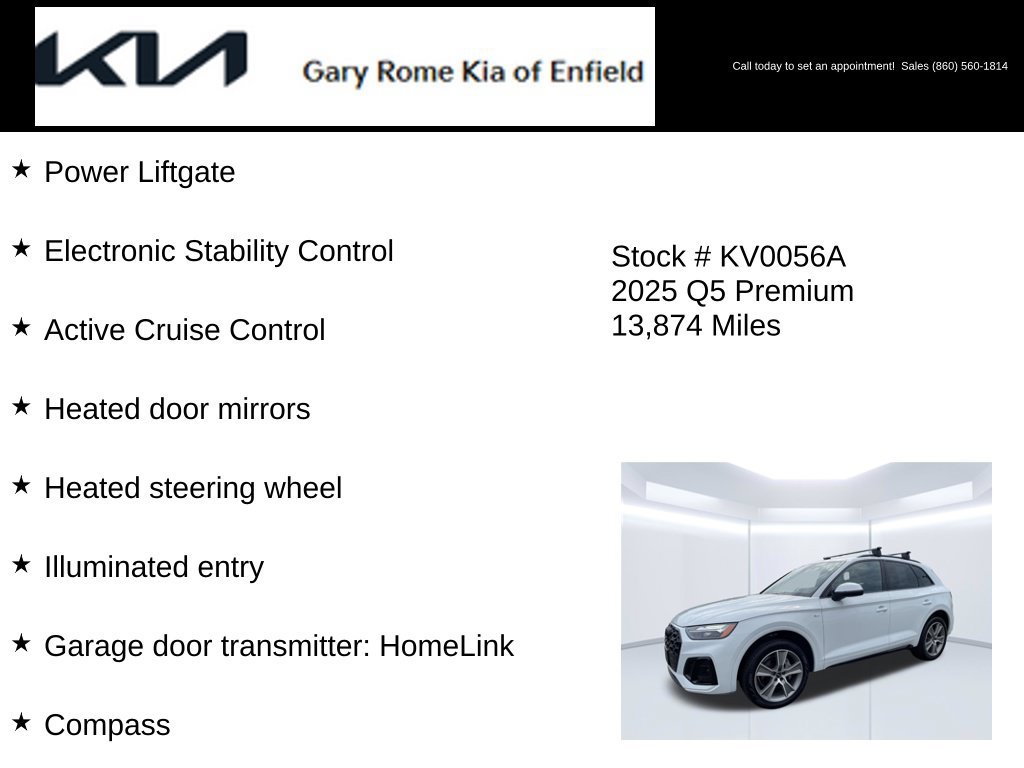 Used 2025 Audi Q5 2.0T Premium AWD/4WD image 20