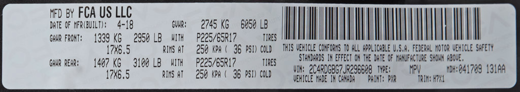 Used 2018 Dodge Grand Caravan SE w/ UConnect Hands-Free Group FWD image 33