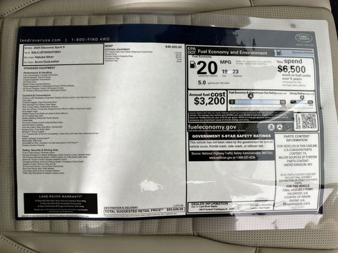 Used 2025 Land Rover Discovery Sport S image 28