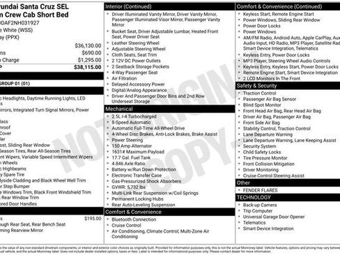 Used 2022 Hyundai Santa Cruz SEL Premium image 2