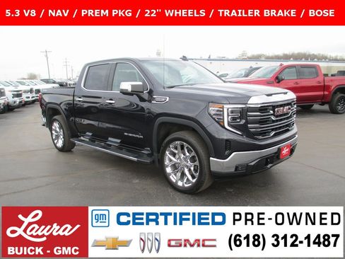 Certified 2022 GMC Sierra 1500 SLT w/ SLT Premium Package image 1