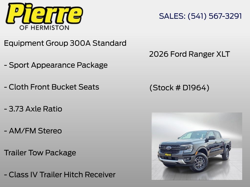 New 2026 Ford Ranger XLT AWD/4WD image 6