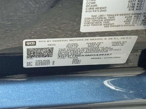 Used 2021 Chevrolet Silverado 1500 Custom image 30