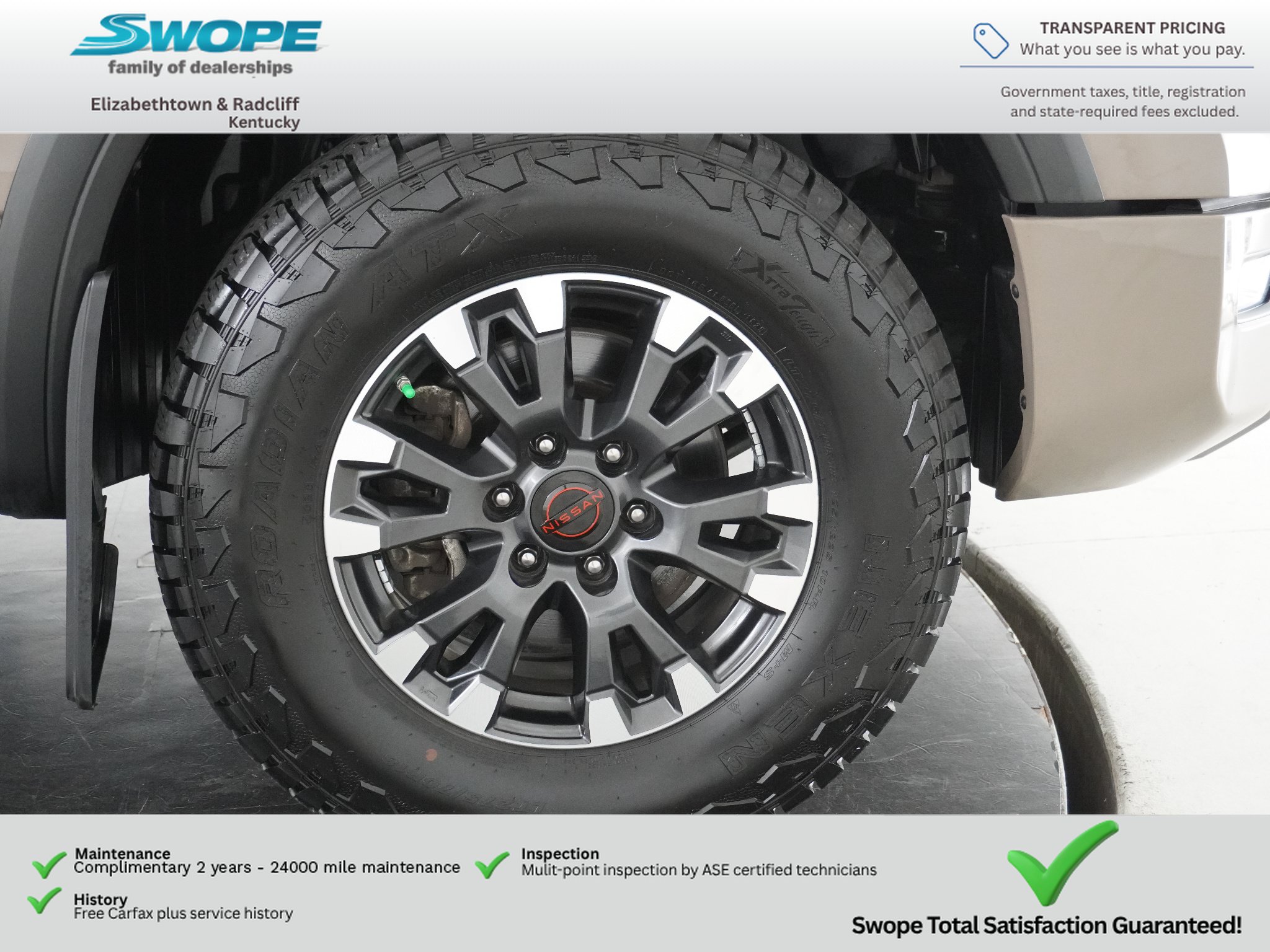 Used 2023 Nissan Titan PRO-4X w/ Off Road Protection Package AWD/4WD image 27