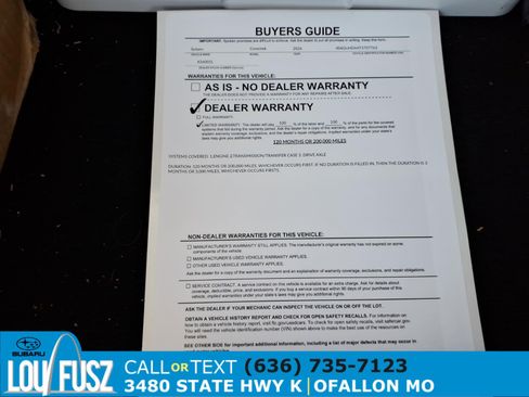 Certified 2026 Subaru Crosstrek 2.0i Premium AWD/4WD image 35